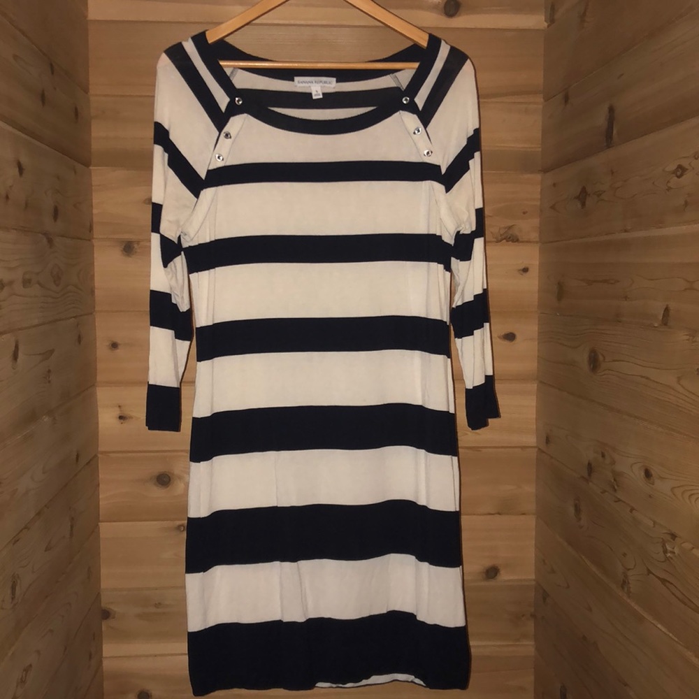 Striped Banana Dress